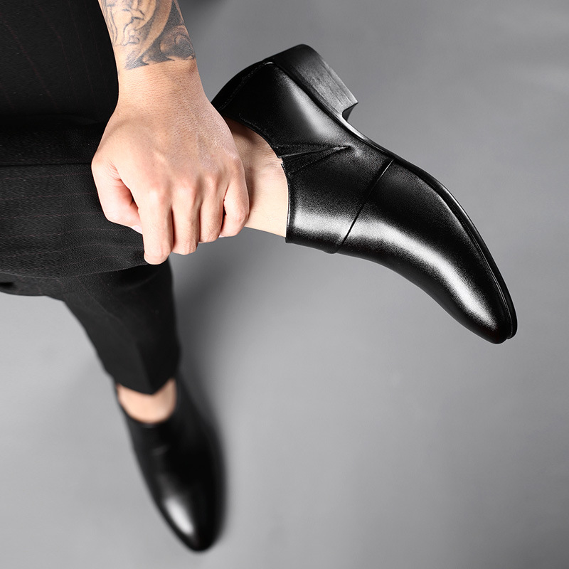 Oxfords Leren Schoenen voor Ma - Leather Work Oxfords recensie en prijs