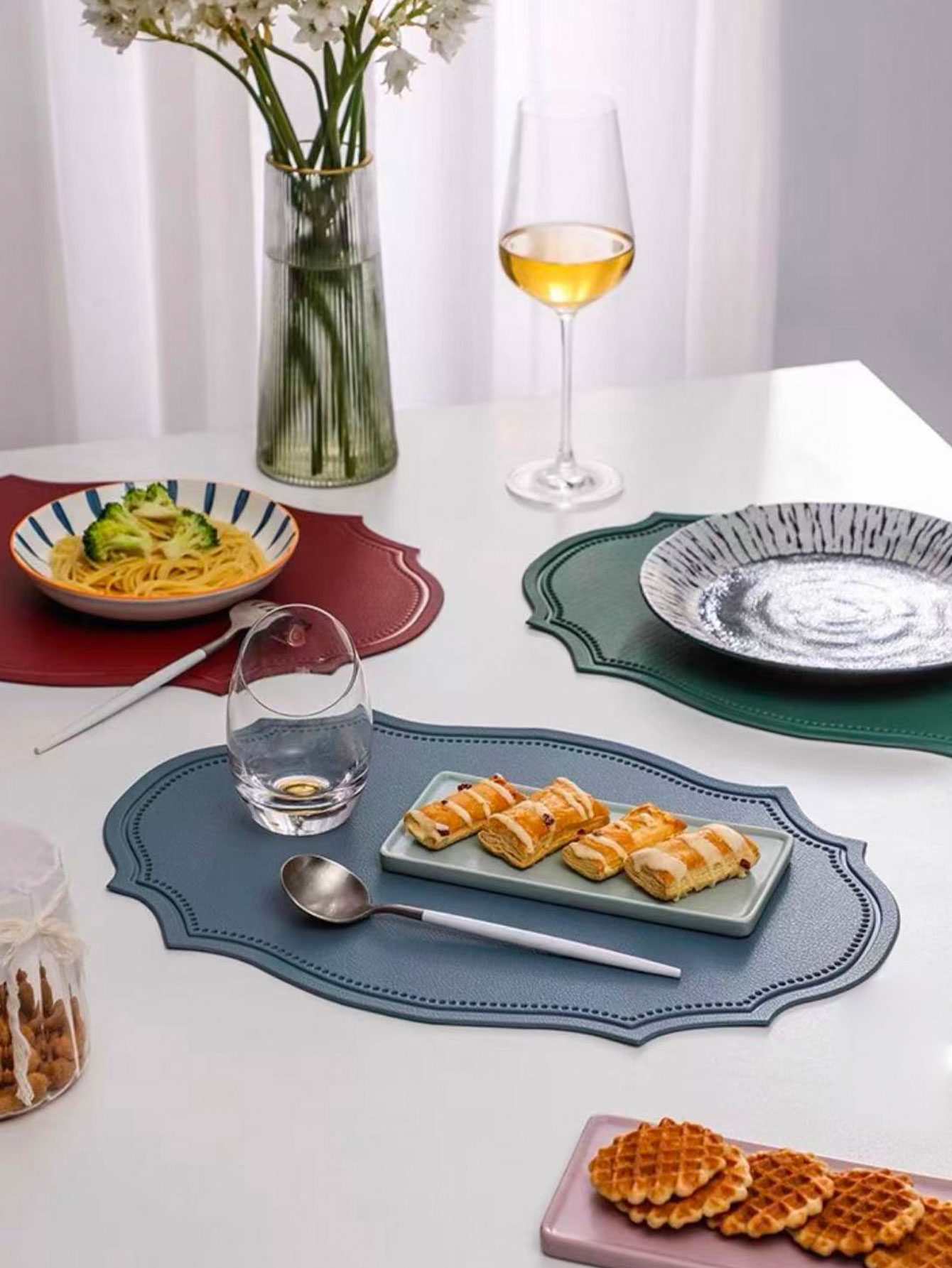 Lederen placemat Ins-stijl eet - Leatherwork Desk recensie en prijs