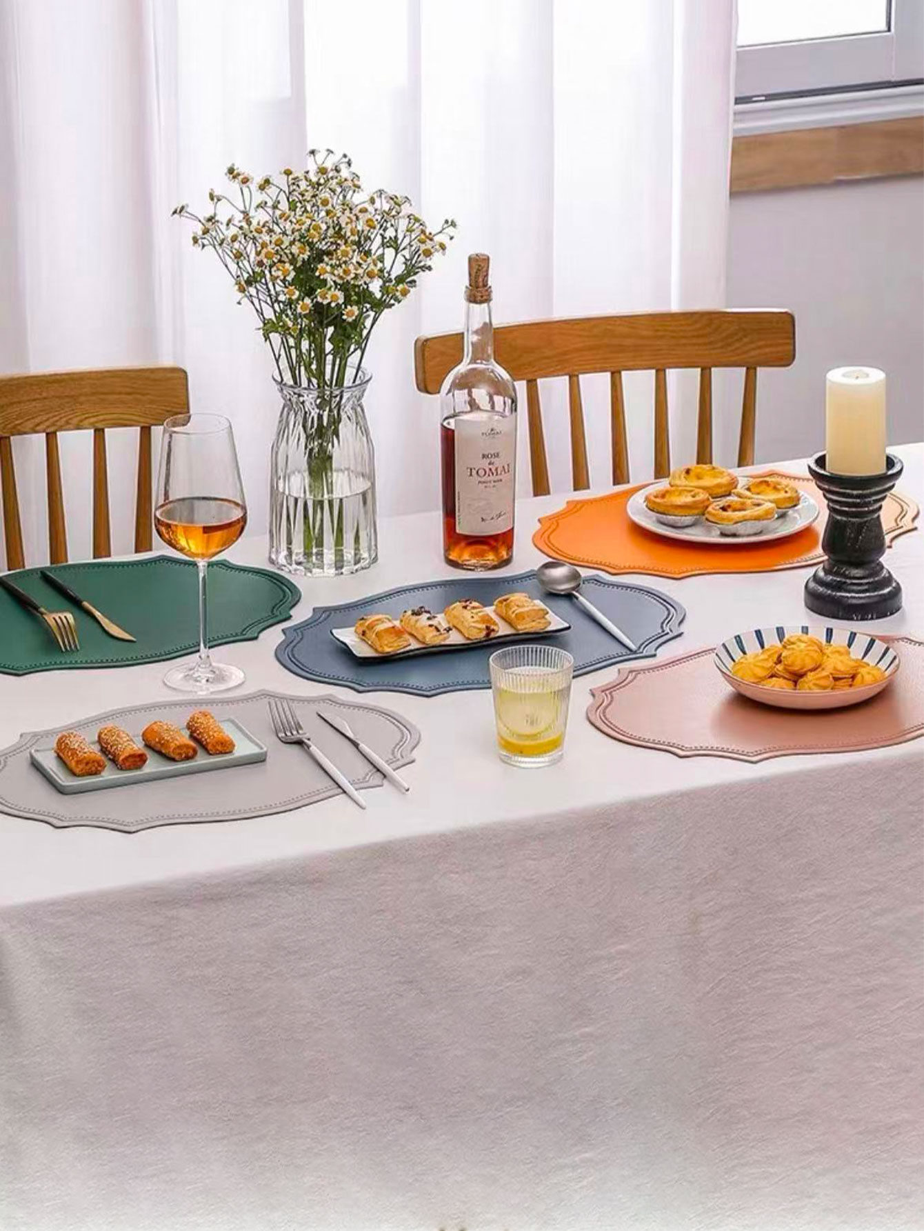 Lederen placemat Ins-stijl eet - Leatherwork Desk recensie en prijs