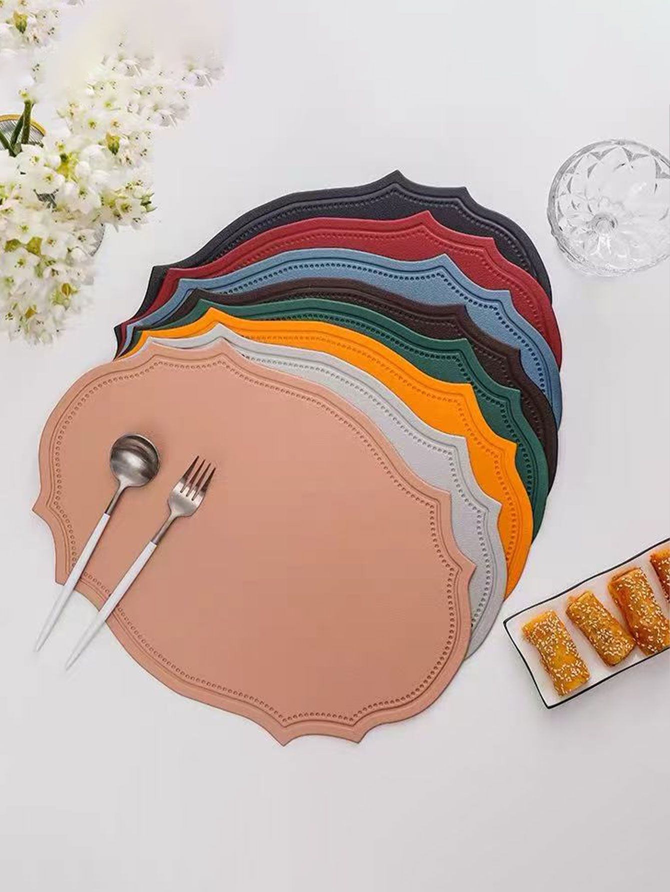 Lederen placemat Ins-stijl eet - Leatherwork Desk recensie en prijs
