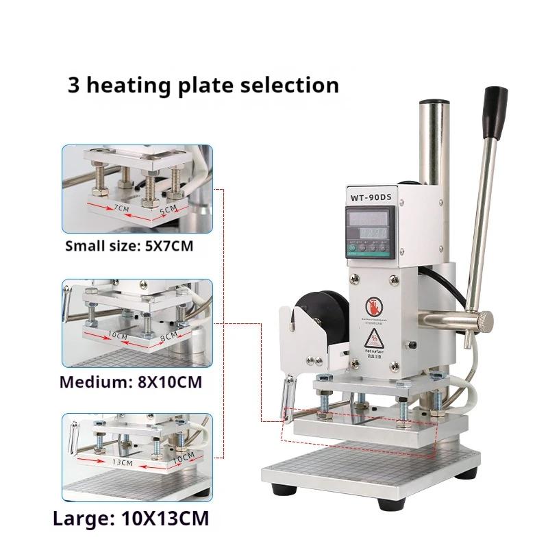 Foliedruk Machine 300W Lederen - Leatherwork Embossing recensie en prijs