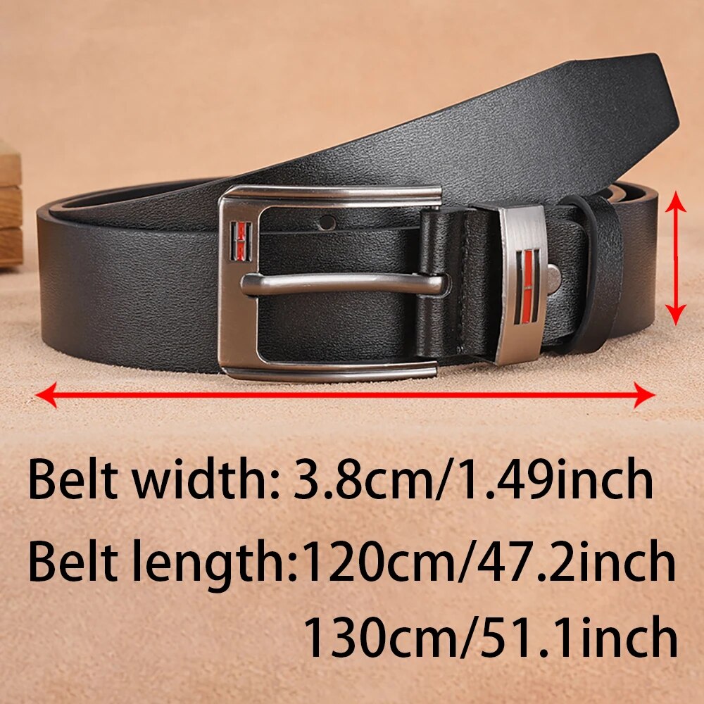 Mode-casual luxe herenriem met - Leather Work Jeans recensie en prijs