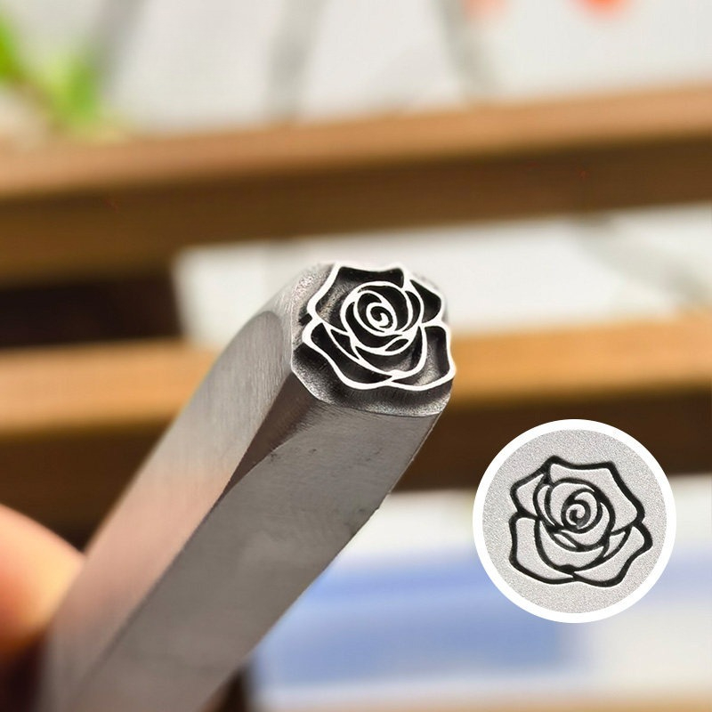5/7mm Bloempatroon Metaal Stem - Leatherwork Embossing recensie en prijs