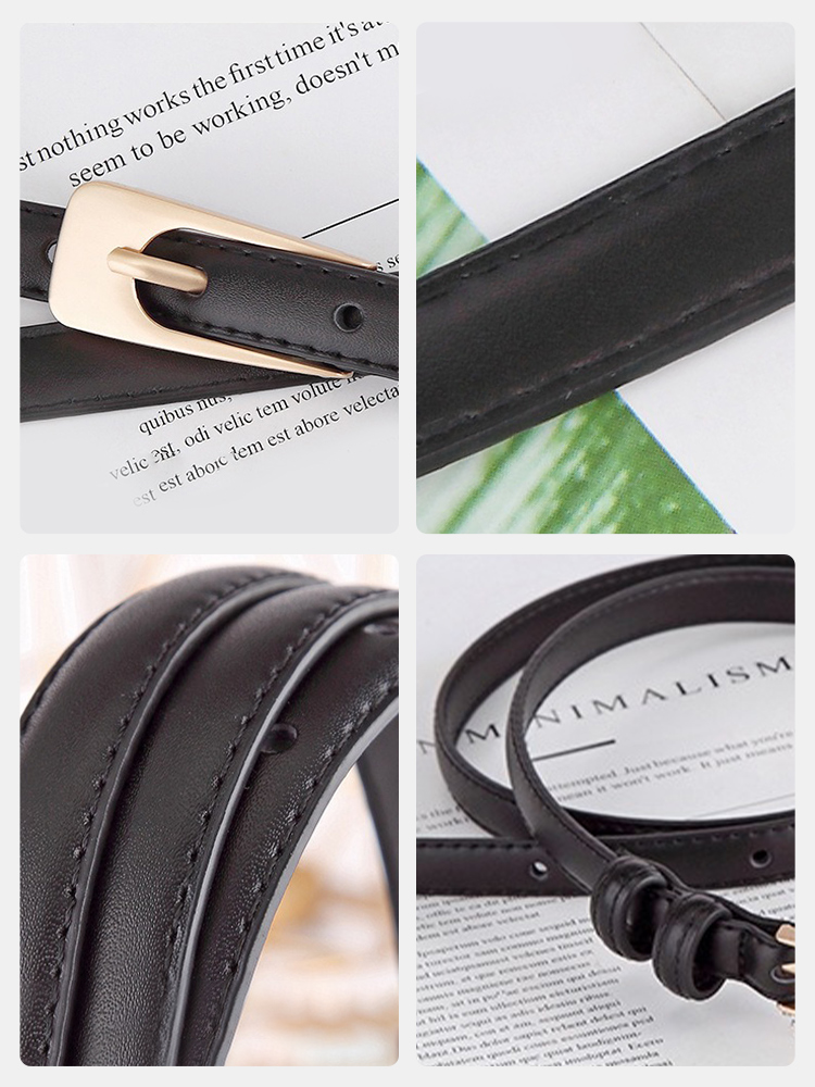 Dames lederen riemen met twee  - Leather Work Jeans recensie en prijs