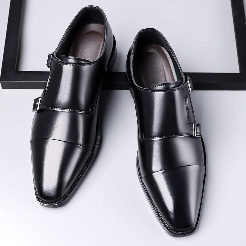 Heren formele leren Oxford sch - Leather Work Oxfords recensie en prijs