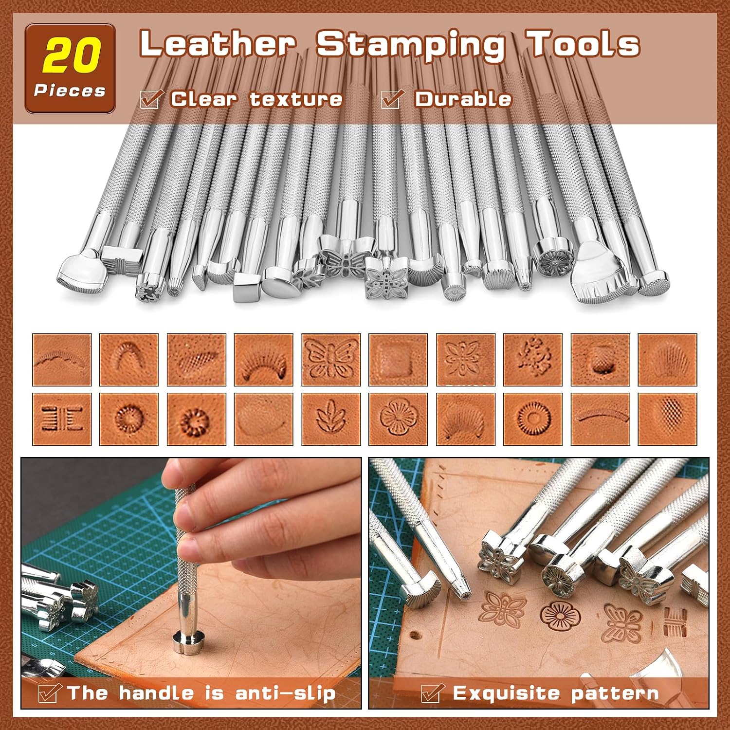Lederbewerkingsgereedschapset  - Leatherwork Essentials recensie en prijs