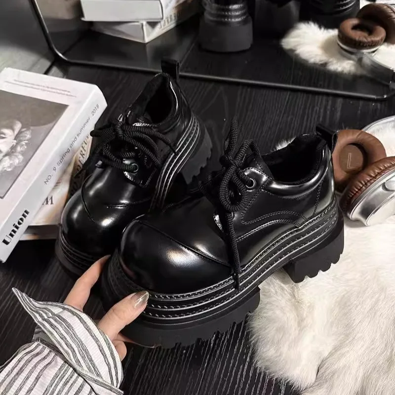 Vrouwen Retro Loafers 2023 Len - Leather Work Oxfords recensie en prijs