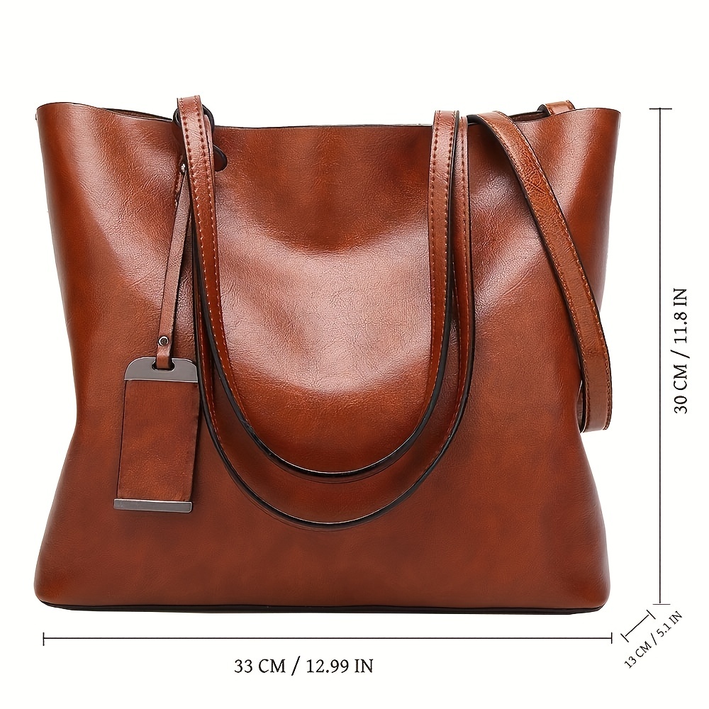Modieuze Klassieke Retro Leder - Leather Work Bag Women recensie en prijs