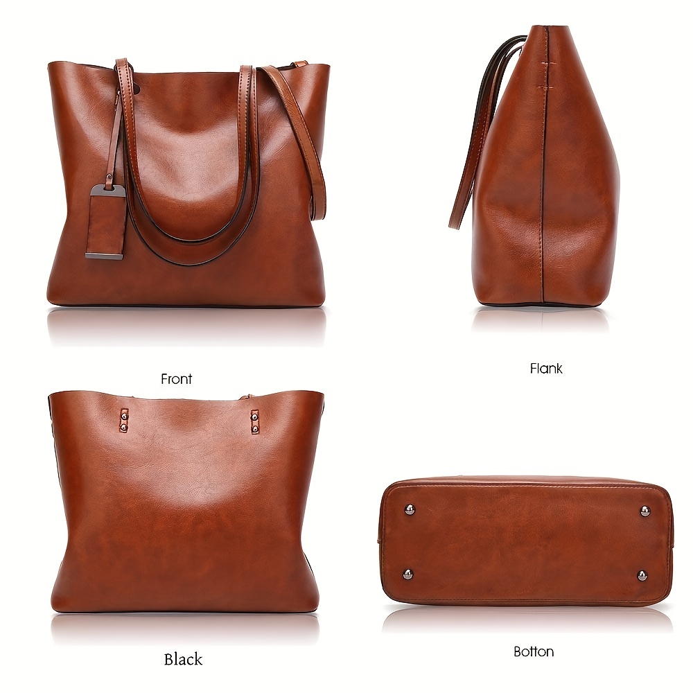 Modieuze Klassieke Retro Leder - Leather Work Bag Women recensie en prijs