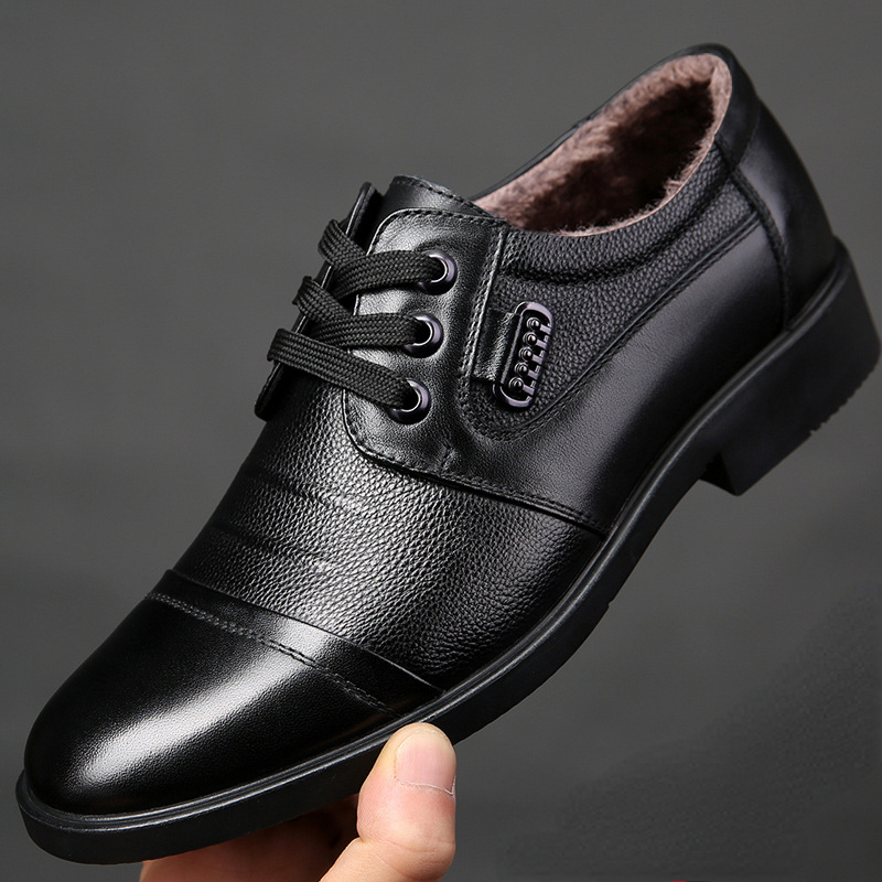 Winter Mannen Echt Leer Formel - Leather Work Oxfords recensie en prijs
