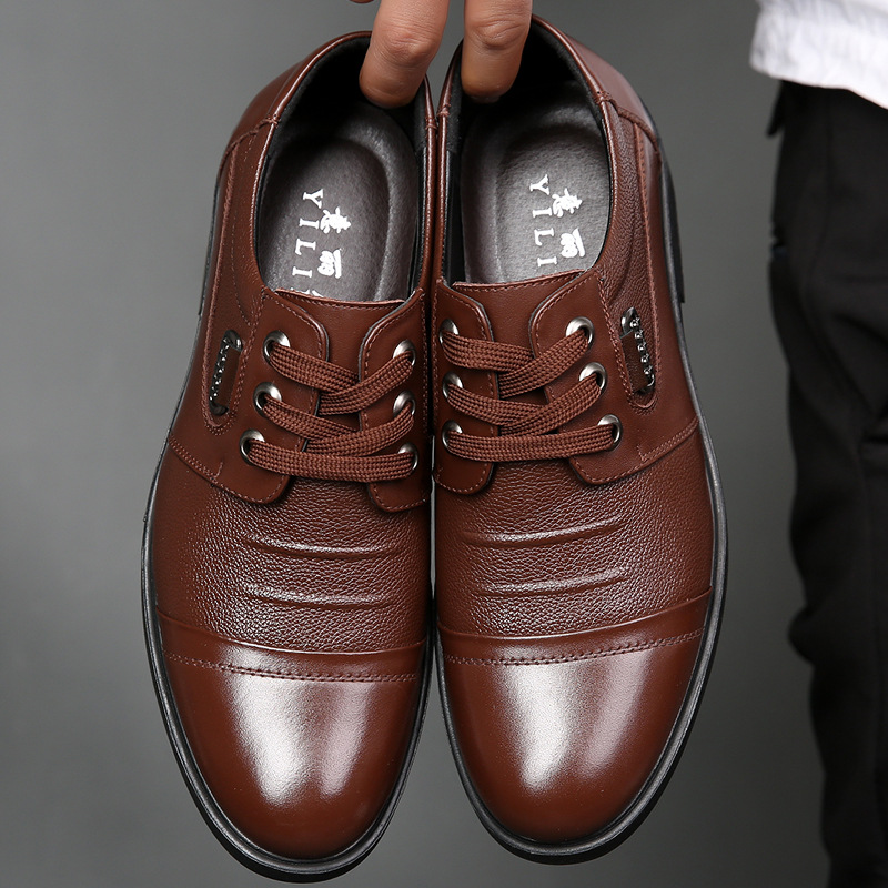 Winter Mannen Echt Leer Formel - Leather Work Oxfords recensie en prijs